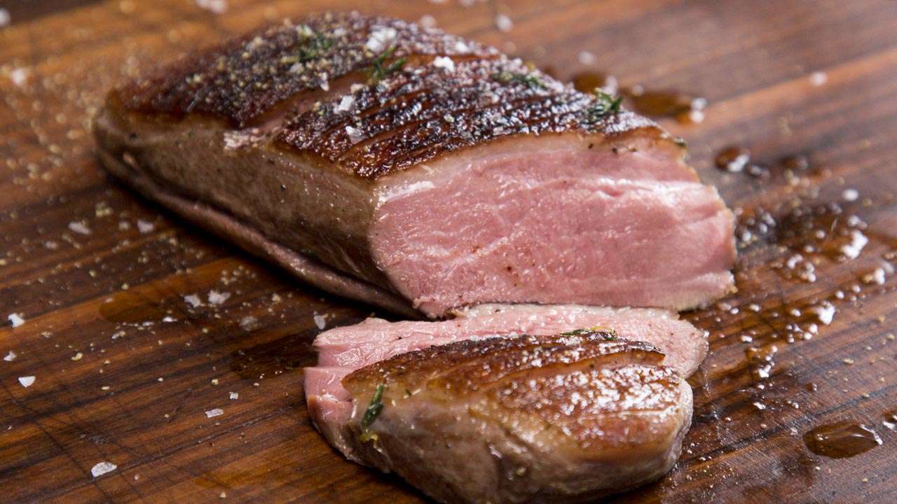 Sous vide kachní prsíčka s ultra-křupavou kůžičkou